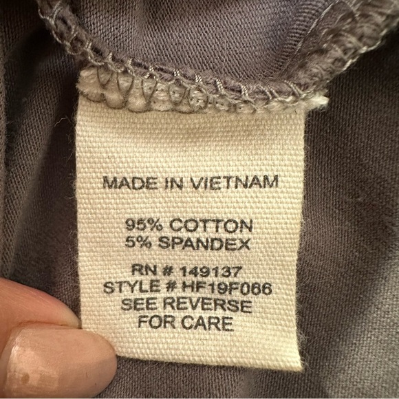 Fashion on Earth L Gray Front Tie Knot Sleeveless Cotton Dress - Picture 6 of 6